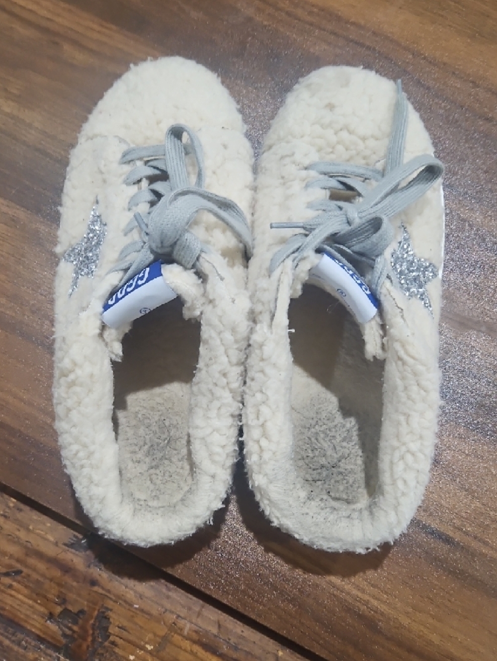 Golden Goose Superstar Sabot Shearling Sneakers size 8.5 - Picture 9 of 10